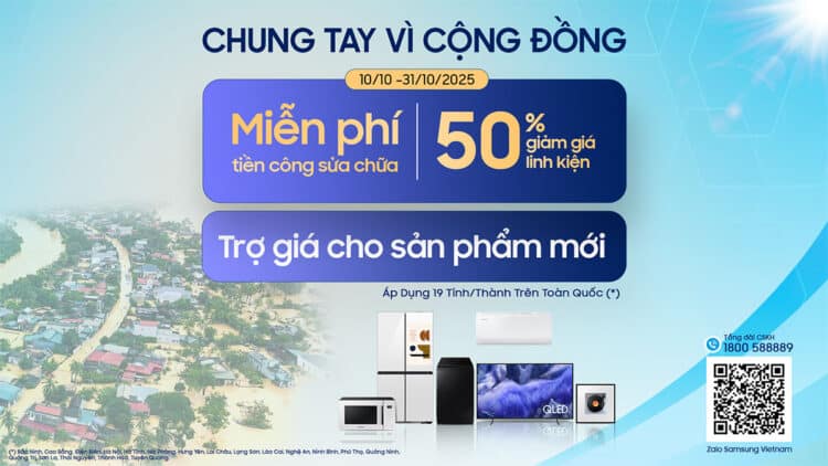 Samsung Vina Chung tay