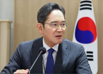Ông Lee Jae-yong, chủ tịch tập đoàn Samsung Electronics. Ảnh: Yonhap News